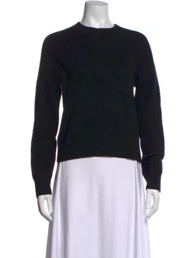 Pre-owned Rag & Bone Cashmere Crew Neck Sweater In Black