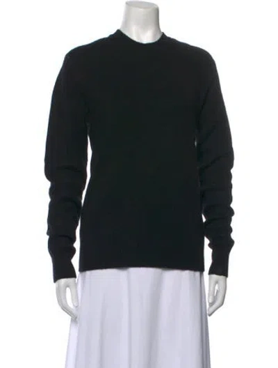 Pre-owned Rag & Bone Cashmere Crew Neck Sweater In Black