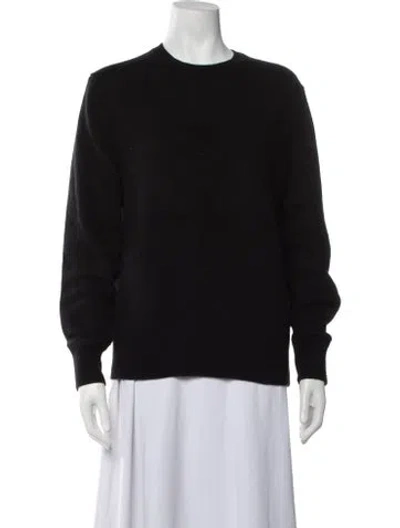 Pre-owned Rag & Bone Cashmere Crew Neck Sweater In Black