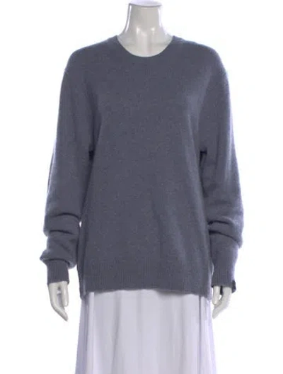 Pre-owned Rag & Bone Cashmere Crew Neck Sweater In Blue