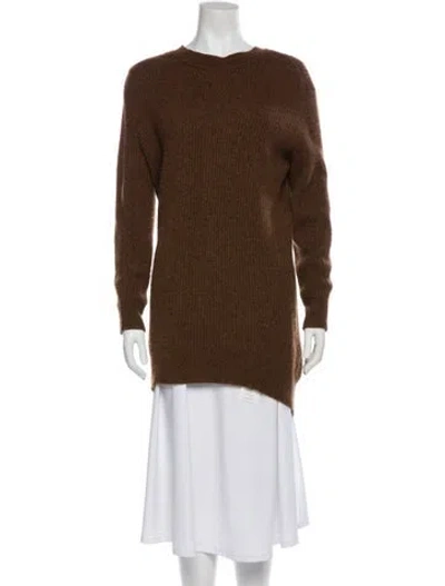 Pre-owned Rag & Bone Cashmere Crew Neck Sweater In Brown