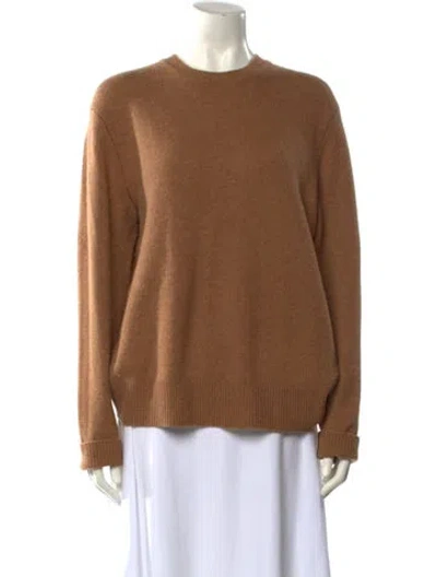 Pre-owned Rag & Bone Cashmere Crew Neck Sweater In Brown
