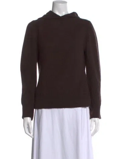 Pre-owned Rag & Bone Cashmere Crew Neck Sweater In Brown