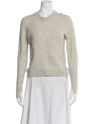 Pre-owned Rag & Bone Cashmere Crew Neck Sweater In Gray