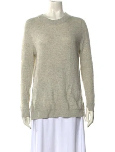 Pre-owned Rag & Bone Cashmere Crew Neck Sweater In Gray