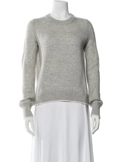 Pre-owned Rag & Bone Cashmere Crew Neck Sweater In Gray