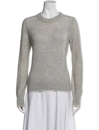 Pre-owned Rag & Bone Cashmere Crew Neck Sweater In Gray