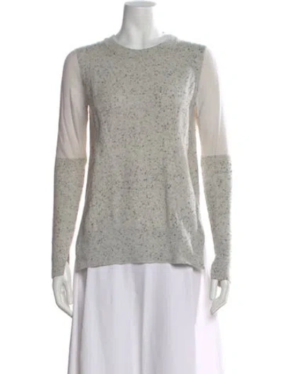Pre-owned Rag & Bone Cashmere Crew Neck Sweater In Gray