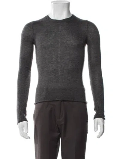 Pre-owned Rag & Bone Cashmere Crew Neck Sweater In Gray