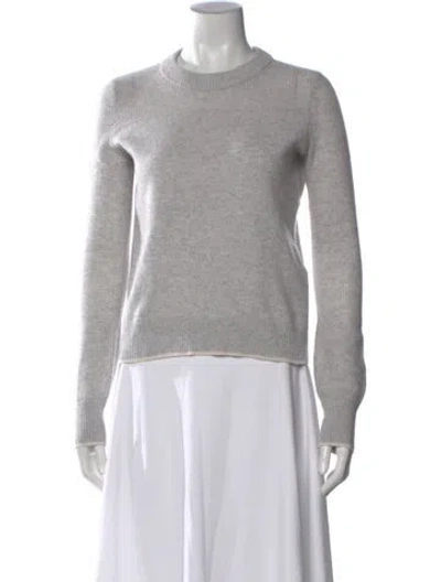 Pre-owned Rag & Bone Cashmere Crew Neck Sweater In Gray