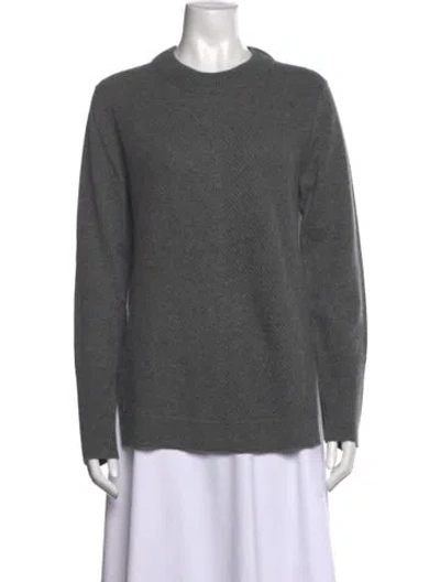 Pre-owned Rag & Bone Cashmere Crew Neck Sweater In Gray
