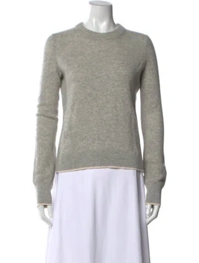 Pre-owned Rag & Bone Cashmere Crew Neck Sweater In Gray