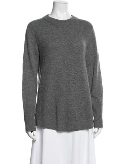 Pre-owned Rag & Bone Cashmere Crew Neck Sweater In Gray
