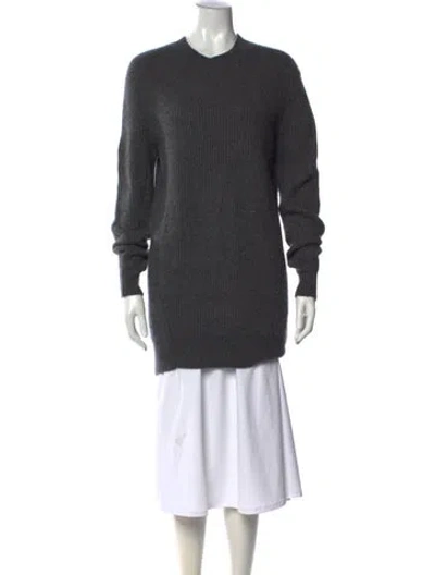 Pre-owned Rag & Bone Cashmere Crew Neck Sweater In Gray
