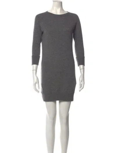 Pre-owned Rag & Bone Cashmere Crew Neck Sweater In Grey