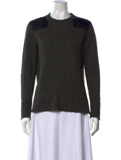 Pre-owned Rag & Bone Cashmere Crew Neck Sweater In Grey