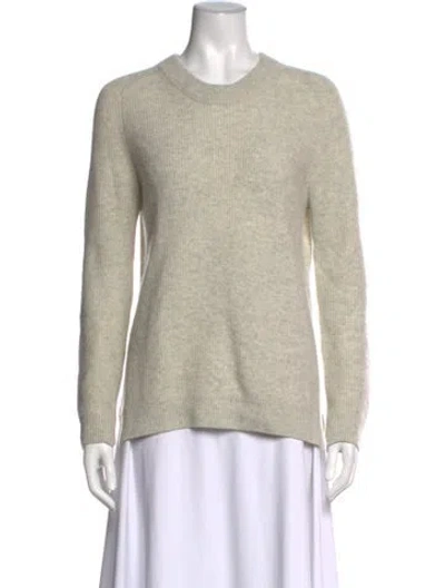 Pre-owned Rag & Bone Cashmere Crew Neck Sweater In Grey/neutrals