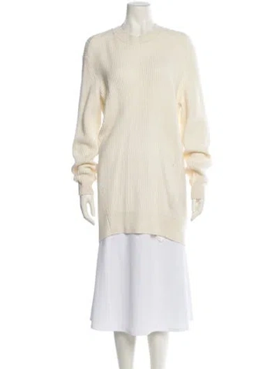 Pre-owned Rag & Bone Cashmere Crew Neck Sweater In Neutral