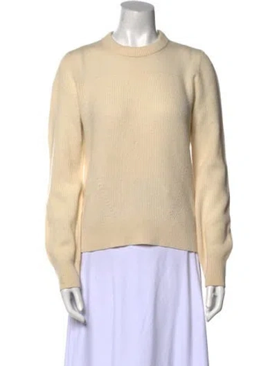 Pre-owned Rag & Bone Cashmere Crew Neck Sweater In Neutral