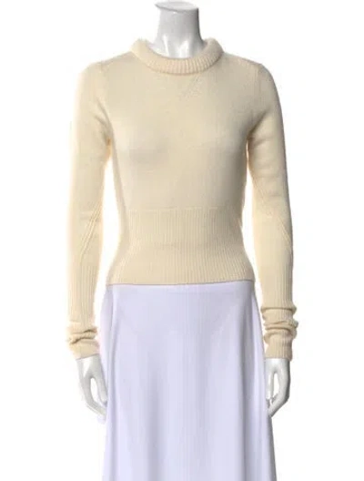 Pre-owned Rag & Bone Cashmere Crew Neck Sweater In Neutral