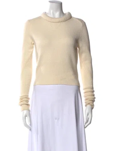 Pre-owned Rag & Bone Cashmere Crew Neck Sweater In Neutral