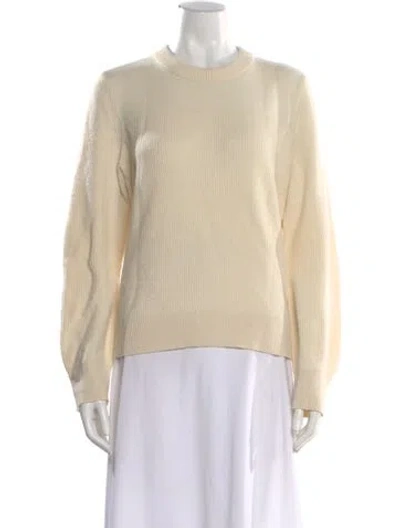 Pre-owned Rag & Bone Cashmere Crew Neck Sweater In Neutral
