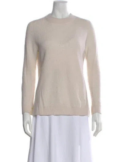 Pre-owned Rag & Bone Cashmere Crew Neck Sweater In Neutral