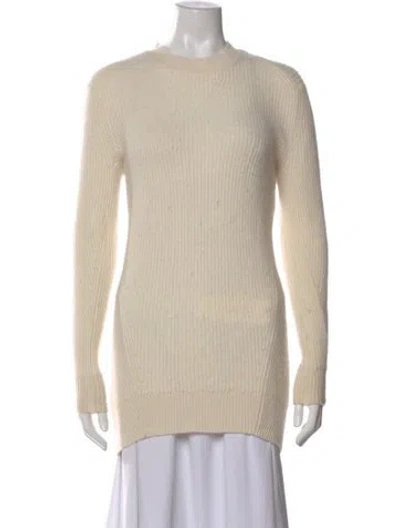 Pre-owned Rag & Bone Cashmere Crew Neck Sweater In Neutral