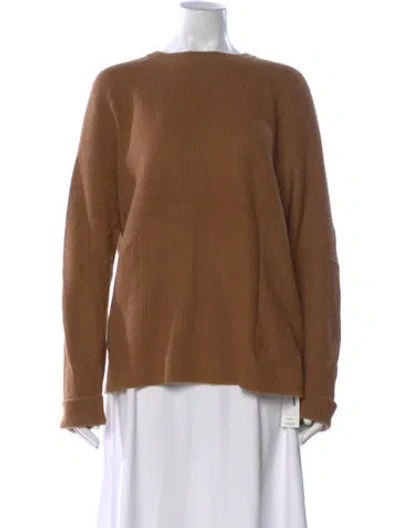 Pre-owned Rag & Bone Cashmere Crew Neck Sweater In Neutral