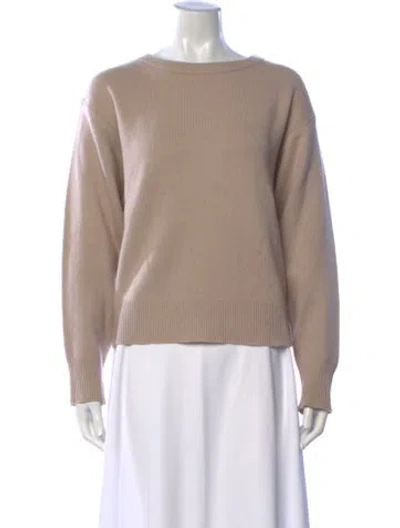 Pre-owned Rag & Bone Cashmere Crew Neck Sweater In Neutrals