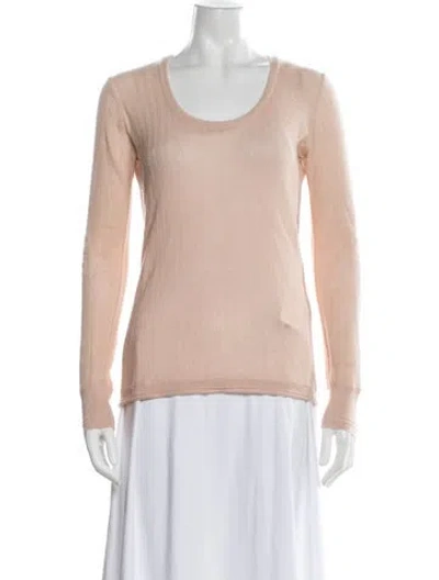 Pre-owned Rag & Bone Cashmere Crew Neck Sweater In Neutrals