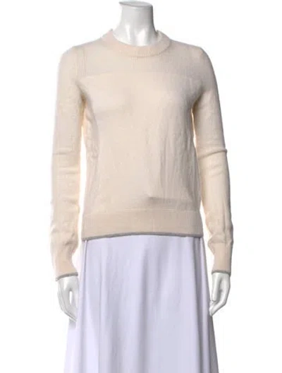 Pre-owned Rag & Bone Cashmere Crew Neck Sweater In Neutrals