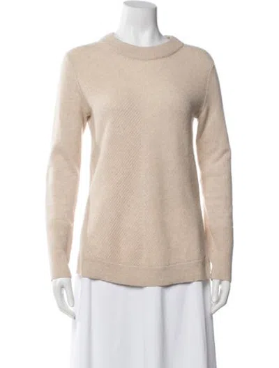 Pre-owned Rag & Bone Cashmere Crew Neck Sweater In Neutrals