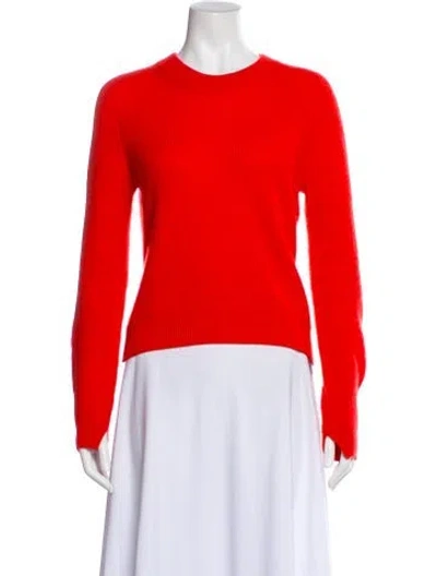 Pre-owned Rag & Bone Cashmere Crew Neck Sweater In Orange