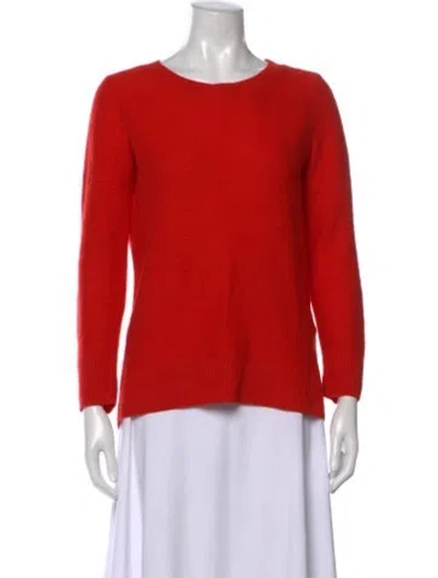 Pre-owned Rag & Bone Cashmere Crew Neck Sweater In Orange