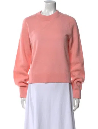 Pre-owned Rag & Bone Cashmere Crew Neck Sweater In Pink