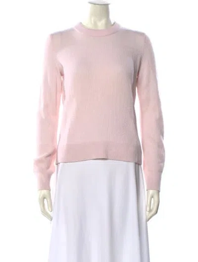 Pre-owned Rag & Bone Cashmere Crew Neck Sweater In Pink