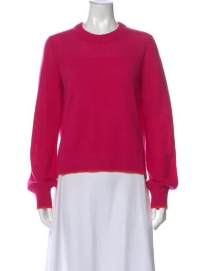 Pre-owned Rag & Bone Cashmere Crew Neck Sweater In Pink