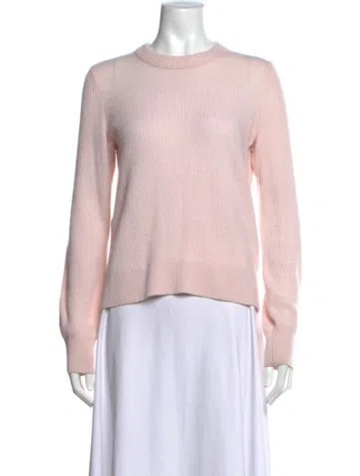 Pre-owned Rag & Bone Cashmere Crew Neck Sweater In Pink