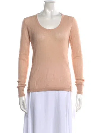 Pre-owned Rag & Bone Cashmere Crew Neck Sweater In Pink