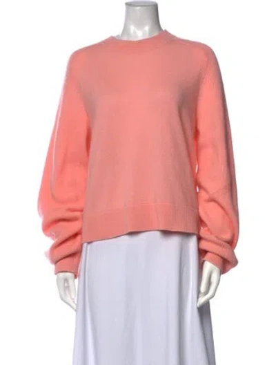 Pre-owned Rag & Bone Cashmere Crew Neck Sweater In Pink