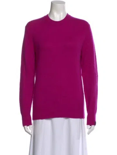Pre-owned Rag & Bone Cashmere Crew Neck Sweater In Purple