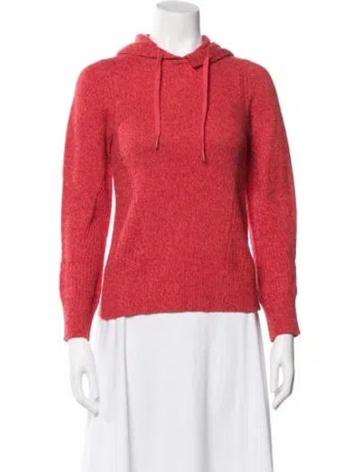 Pre-owned Rag & Bone Cashmere Crew Neck Sweater In Red