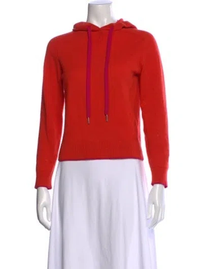 Pre-owned Rag & Bone Cashmere Crew Neck Sweater In Red