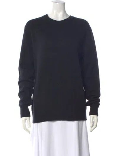 Pre-owned Rag & Bone Cashmere Crew Neck Sweater W/ Tags In Blue