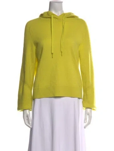 Pre-owned Rag & Bone Cashmere Crew Neck Sweater In Yellow