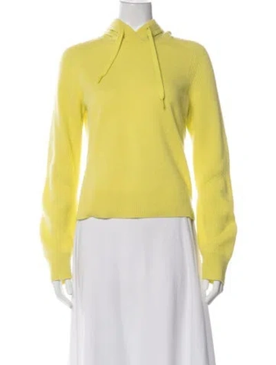 Pre-owned Rag & Bone Cashmere Crew Neck Sweater In Yellow
