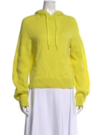 Pre-owned Rag & Bone Cashmere Crew Neck Sweater In Yellow