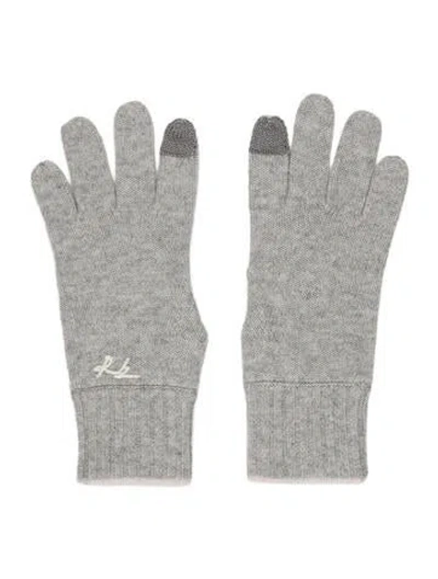 Pre-owned Rag & Bone Cashmere Gloves In Grey