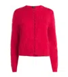 Rag & Bone Cashmere Jada Cardigan In Red